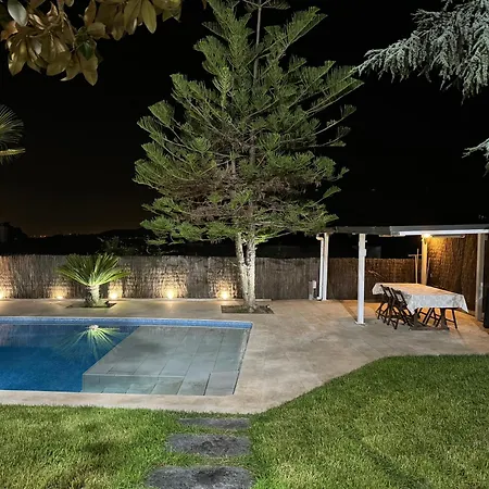 Casa A 20Km De Barcelona Con Sauna Y Piscina Privada Villa Fontpineda Palleja Exterior photo